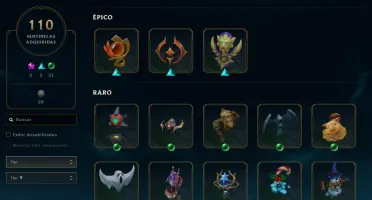 Conta Lol Ex Challenger com muitas skins e chromas raros
