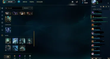 Conta de League Of Legends + 130 skins