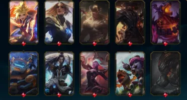 Conta league of legends/ lvl 321 /gold 1 / todos champions