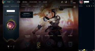 CONTA UNRANKED LVL 30 e-mail não confirmado