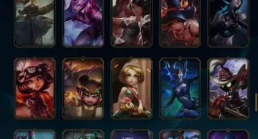 CONTA GOLD 1 MAIS DE 100 SKINS LEAGUE OF LEGENDS