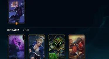CONTA GOLD 1 MAIS DE 100 SKINS LEAGUE OF LEGENDS