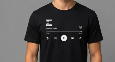 Camiseta Preta Play