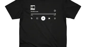 Camiseta Preta Play