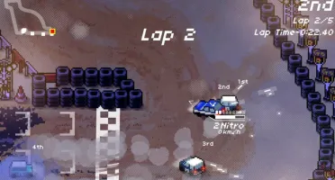 Xbox Super Pixel Racers #C51436