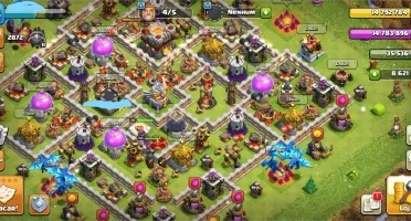 Conta clash of clans, CV11 full com mais de 8.000 gemas!!!