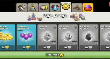 Conta clash of clans, CV11 full com mais de 8.000 gemas!!!