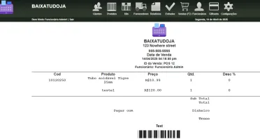 Script Php Controle De Estoque Vendas E Caixa Sistema
