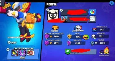 Conta Brawl Stars Rara