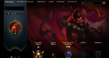 Conta de lol ouro 3!