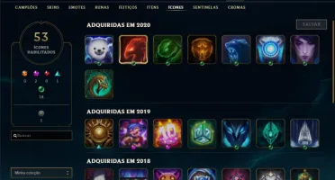 Conta de lol ouro 3!