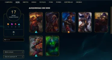Conta de lol ouro 3!