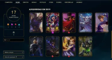 Conta de lol ouro 3!