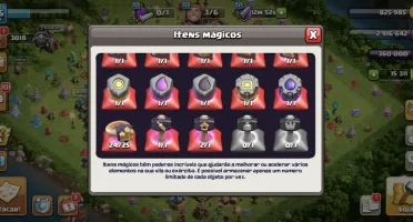 CV 15 - 15k de gemas, 2k pontos liga e vários itens mágicos