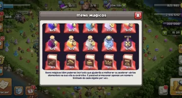 CV 15 - 15k de gemas, 2k pontos liga e vários itens mágicos
