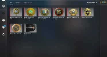 Conta steam lvl 54