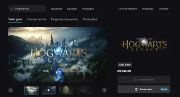 Conta Epic Games - Hogwarts Legacy (Full Acesso)