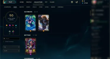Conta Platina 4 Todos os Champs / 90 Skins / Winrate 70%+