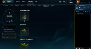 LEVEL 30 UNRANKED, GOLD 4 (TFT), 32 CHAMP, 3 SKIN (ULTIMATE)