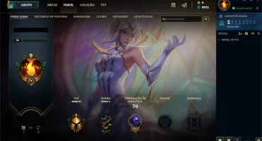 LEVEL 30 UNRANKED, GOLD 4 (TFT), 32 CHAMP, 3 SKIN (ULTIMATE)