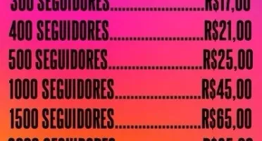 Instagram - Seguidores Orgânicos 100% REAIS