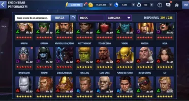 CONTA MARVEL FUTURE FIGHT
