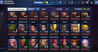 CONTA MARVEL FUTURE FIGHT