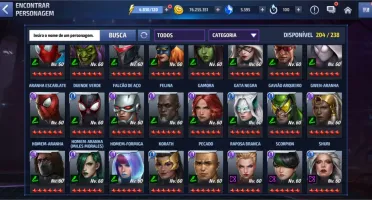 CONTA MARVEL FUTURE FIGHT