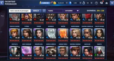CONTA MARVEL FUTURE FIGHT