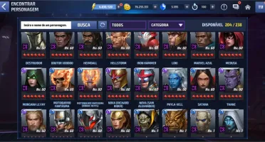 CONTA MARVEL FUTURE FIGHT