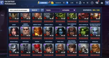 CONTA MARVEL FUTURE FIGHT