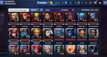 CONTA MARVEL FUTURE FIGHT