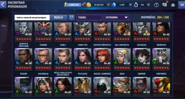 CONTA MARVEL FUTURE FIGHT