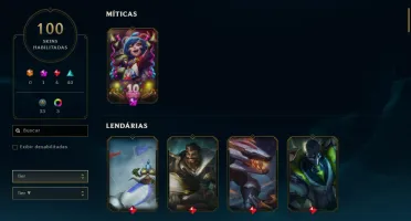 Conta Lol Lvl 341 HUNRANKEAD (DIAMANTE 2K23) TODOS CHAMPS