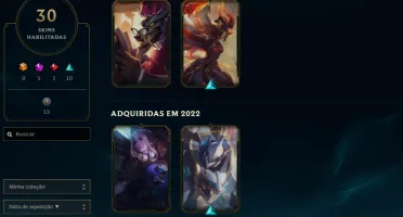 Conta de league of legends ,30 Skin 81 Champz Prata3!!