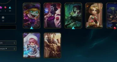 Conta de league of legends ,30 Skin 81 Champz Prata3!!