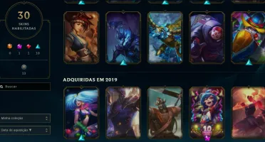 Conta de league of legends ,30 Skin 81 Champz Prata3!!
