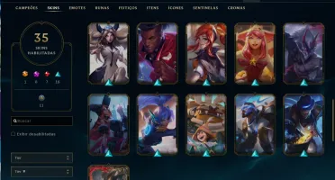 CONTA VALORANT + LOL JUNTAS