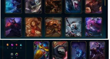 Conta GOLD V Todos Campeões 59 skins
