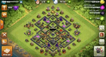 Vila Clash of Clans CV9