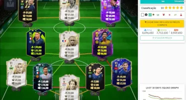 CONTA PSN FIFA 22 UT - TIME META DE 8 MILHÕES