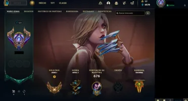 Conta lol com mais de 4000 reais gastos