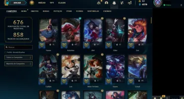 Conta lol com mais de 4000 reais gastos