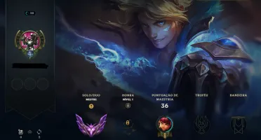 Conta mestre com o menor preço upada sem script com 70%wr!!!