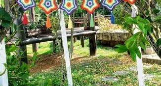 Varal de Estrelas em Crochê