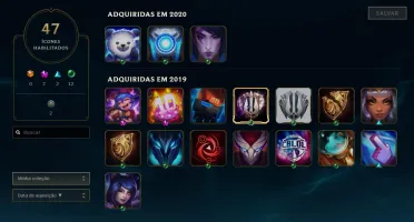 CONTA DIAMANTE 4 50 campeões 18K E.A.