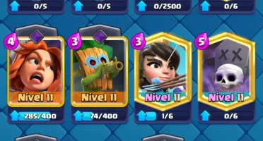 Conta Clash Royale nível 37 com 7 evoluções