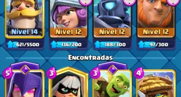 Conta Clash Royale nível 37 com 7 evoluções