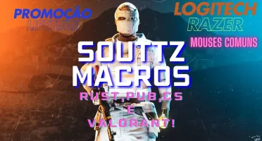 Macros "No Recoil" Logitech, Razer e demais mouses.