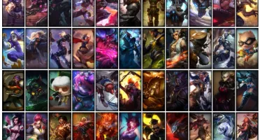 Conta unranked com 155 Champs e 111 Skins